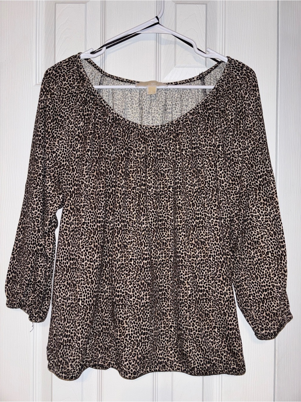 Michael Kors Cheetah Print Blouse